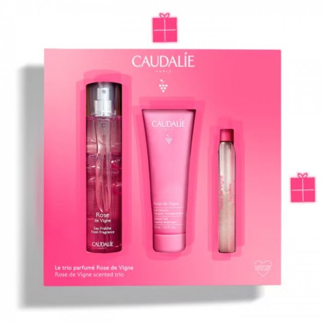 Caudalie Coffret Le trio Parfumé Rose de Vigne Caudalie Coffret Le trio Parfumé Rose de Vigne