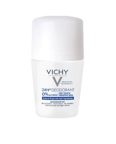VICHY DEODORANT 24H TOUCHER SEC SANS SELS D'ALUMINIUM ROLL-ON 50ML VICHY DEODORANT 24H TOUCHER SEC SANS SELS D'ALUMINIUM ROLL-ON 50ML