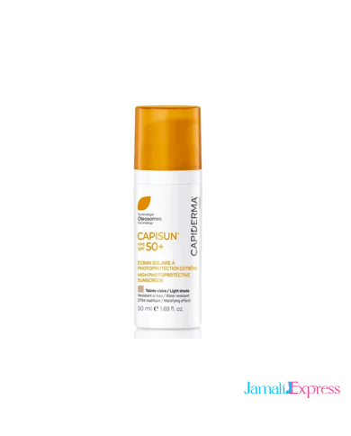 Capiderma Capisun crème invisible SPF50+ - 50 ml Capiderma Capisun crème invisible SPF50+ - 50 ml