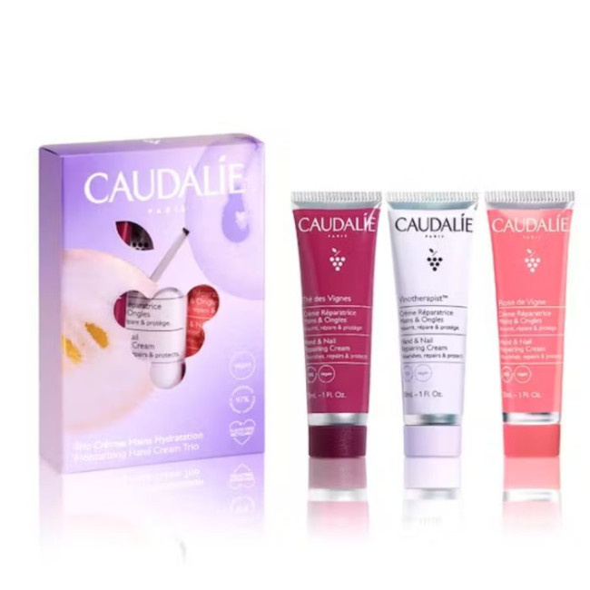 CAUDALIE TRIO CREME MAINS HYDRATATION CAUDALIE TRIO CREME MAINS HYDRATATION