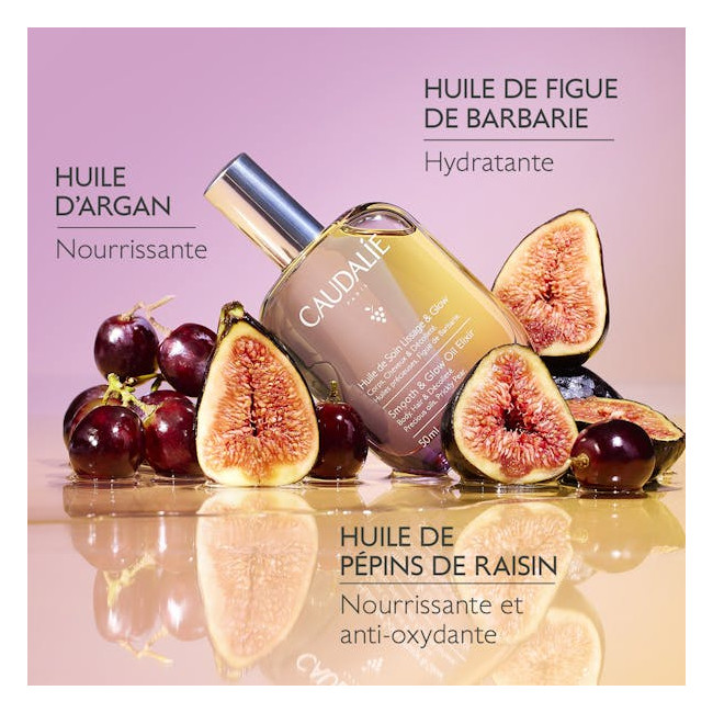 Caudalie Huile de Soin Figue Lissage & Glow 100 ml