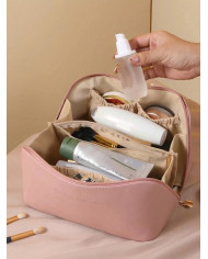 Sac de rangement cosmétique Camel