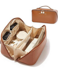 Sac de rangement cosmétique Camel