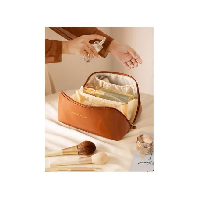 Sac de rangement cosmétique Camel