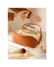 Sac de rangement cosmétique Camel