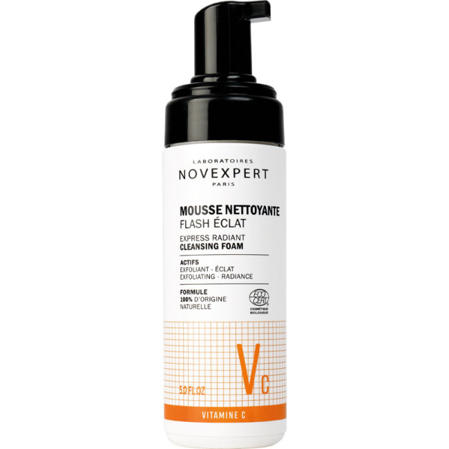 Novexpert Mousse flash eclat Nettoyante 150ml