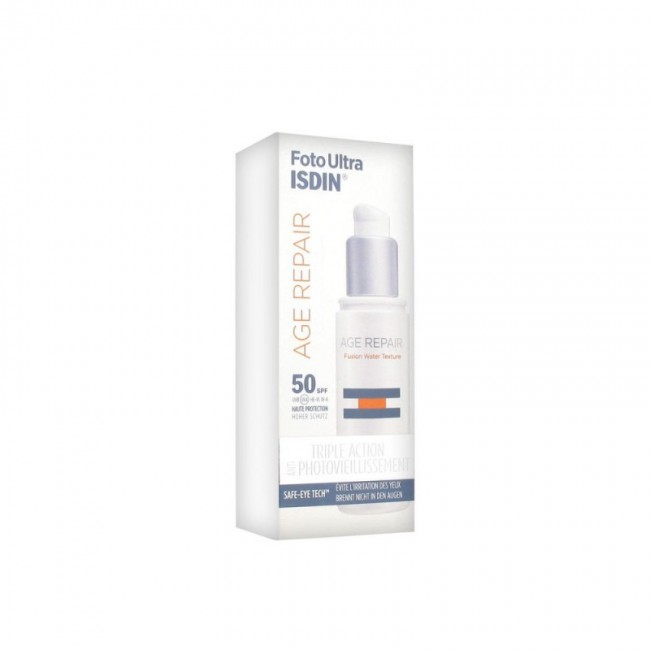Isdin ecran FotoUltra Age repair Fusion water texture SPF50 haute protection - 50 ml