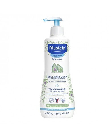 Mustela gel lavant doux corps et cheveux - 500 ml Mustela gel lavant doux corps et cheveux - 500 ml