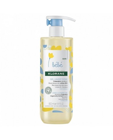 Klorane bébé gel lavant doux - 500 ml