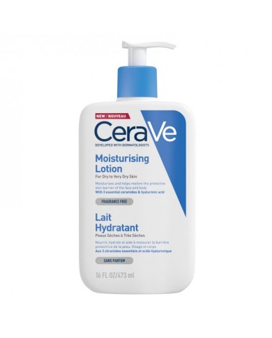 CeraVe lait hydratant Visage et Corps - 473 ml CeraVe lait hydratant Visage et Corps - 473 ml