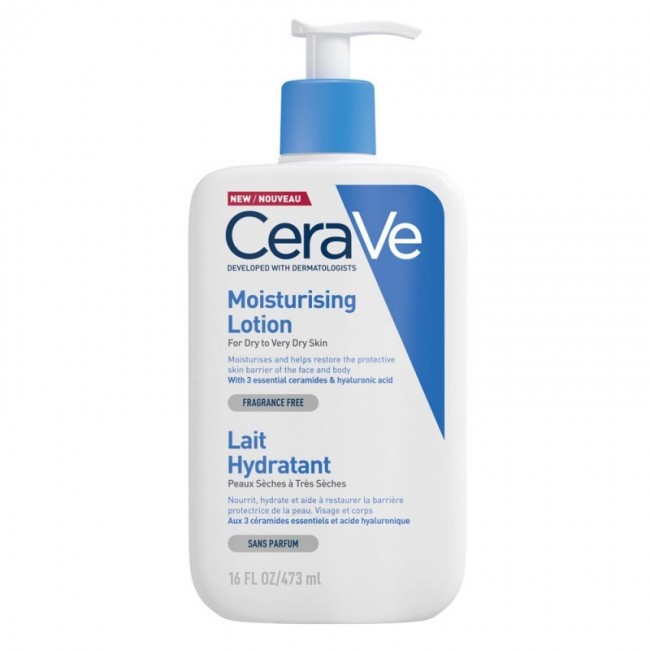 CeraVe lait hydratant Visage et Corps - 473 ml