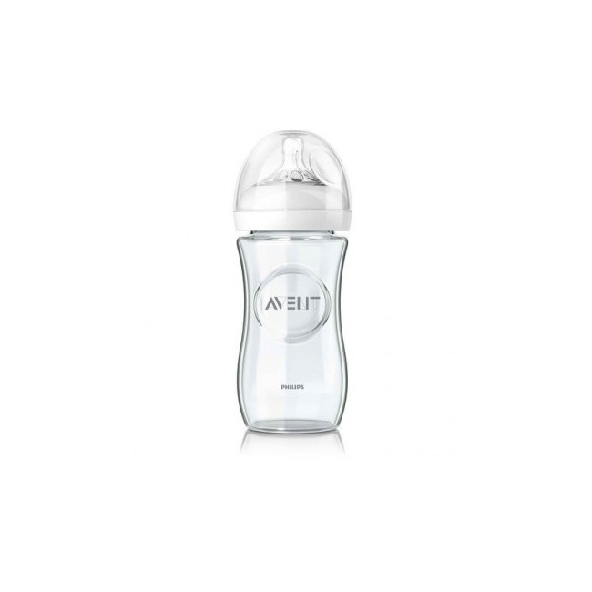 Avent biberon Natural en verre 240 ml