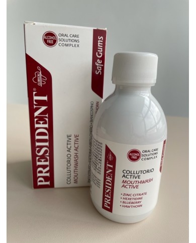 President Bain de bouche Safe Gums traitement de gencive President Bain de bouche Safe Gums traitement de gencive