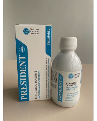 President Bain de bouche Sensibility 200ml President Bain de bouche Sensibility 200ml