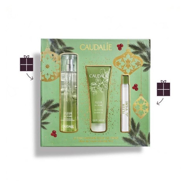 Caudalie Coffret Le Trio Parfumé Fleur de Vigne Edition Noël Caudalie Coffret Le Trio Parfumé Fleur de Vigne Edition Noël