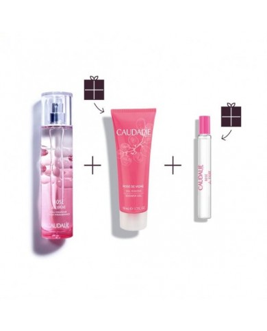 Caudalie Coffret Le trio Parfumé Rose de Vigne