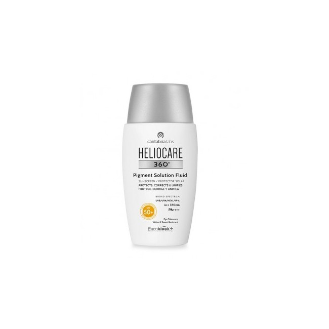 Heliocare ecran Pigment Solution Fluid Protection Solaire SPF 50+