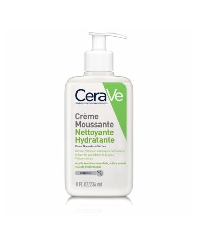 CeraVe Crème Moussante Nettoyante Hydratante 236ml CeraVe Crème Moussante Nettoyante Hydratante 236ml