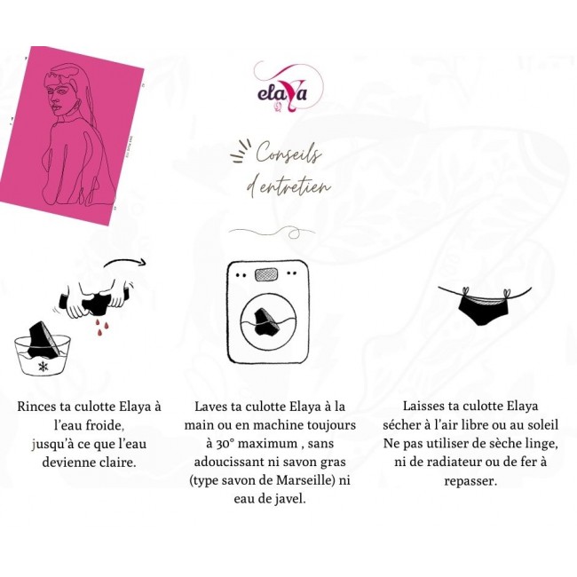 Elaya Culotte Menstruelle KAHINA M