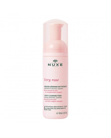 Nuxe Very Rose Mousse Aérienne Nettoyante 150 ml